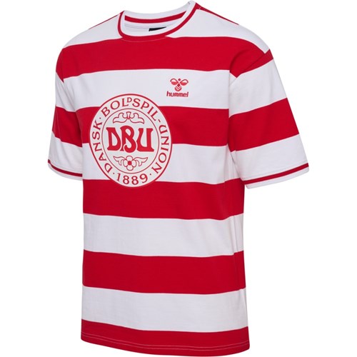 Hummel DBU fan 24 striped tee