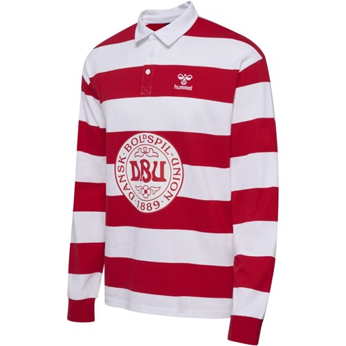 Hummel DBU fan 24 Rugby striped shirt